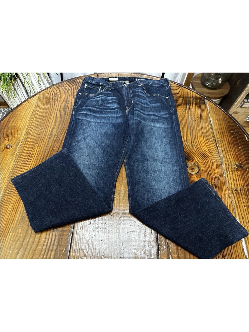 Adriano Goldschmied The Protege Mens 36x34 (Inseam Fits 31) Straight Leg Jeans